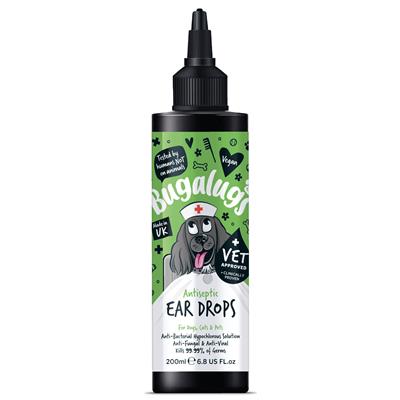 Antiseptic Ear Drops For Pets | Bugalugs Pet Care