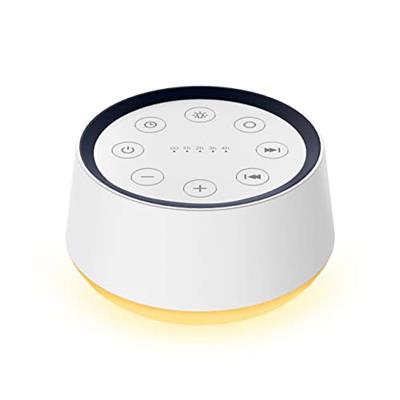 BrownNoise Sound Machine with 30 Soothing Sounds 12 Colors Night Light White Noise Machine for Adults Baby Kids Sleep Machines Memory Function 36 Volu