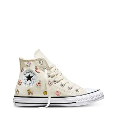 Chuck Taylor Retro Hi Top Sneakers in Egret/Multi