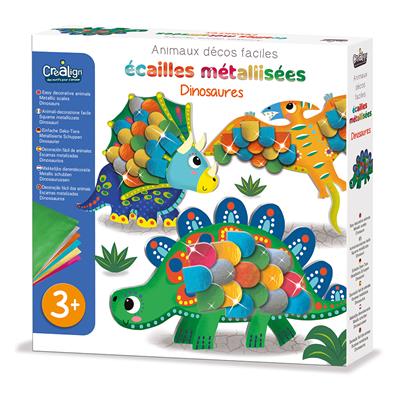 Crealign - Metallic Scales - Dinosaurs - Arts and crafts