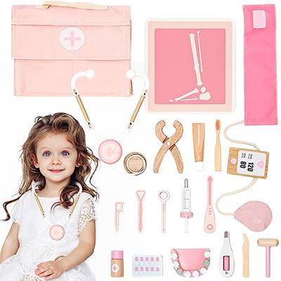 Doctor’s Kit Play Set for Kids, Pretend Toy 18 PCS Doctor Playset for Toddlers, Dentist Kit Doctor Role Play Set, Doctor Kit for Toddlers and Kids Age