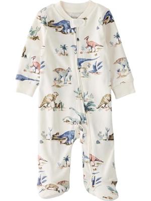 Little Planet Organic Cotton, Prehistoric Print, 6M