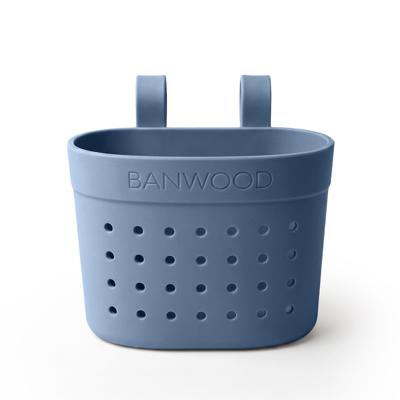 Banwood Pin & Ride Kids Bike Basket, Deep Sea — Eco-Friendly | Banwood USA