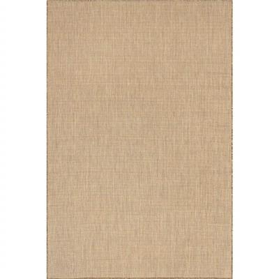 nuLOOM Rosy Natural 2 ft. x 3 ft. Solid Indoor/Outdoor Area Rug GBCB61A-203 - The Home Depot