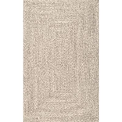 nuLOOM Lefebvre Casual Braided Tan 2 ft. x 3 ft. Indoor/Outdoor Patio Area Rug HJFV01G-203 - The Home Depot