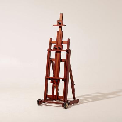 MEEDEN Versatile Studio H-Frame Artist Easel - Dark Walnut Finish