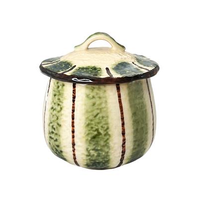 Ceramic Chawanmushi Soup Bowl With Lid Moss Green – Gokan