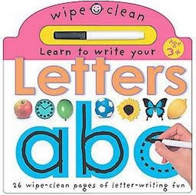 Learn To Write Your Letters ( Wipe Clean) By Roger Priddy (board Book) : Target