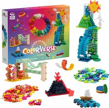 PLUS PLUS LEARN TO BUILD COLORVERSE SUPER SET : Amazon.co.za: Toys & Games
