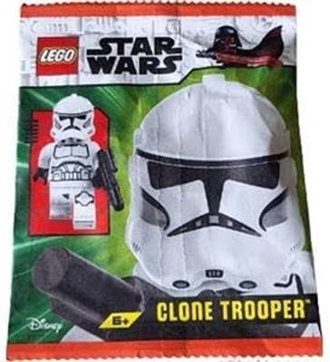 LEGO Star Wars: Clone Trooper Minfiigure (Phase 2) with Blaster - Walmart.com