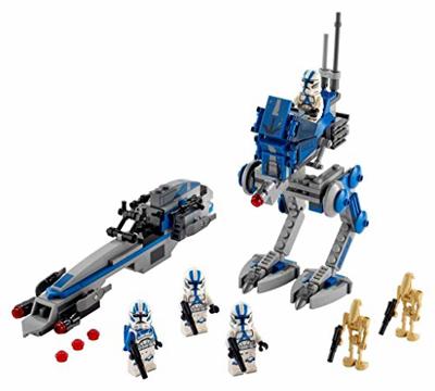 LEGO Star Wars 501st Legion Clone Troopers 75280 Building Kit, Cool Action Set for Creative Play and Awesome Building; Great Gift or Special Surprise