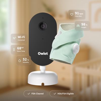 Owlet Dream Duo All-In-One Smart Baby Monitoring System