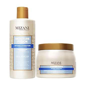 Amazon.com: Mizani Moisture Fusion Intense Moisturizing Mask - Restores Hydration in Dry Curls & Coils, 16.9 Fl Oz (Pack of 2) : Beauty & Personal Car