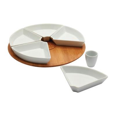 Denmark Tabletops Unlimited Ceramic Lazy Susan, Color: White - JCPenney