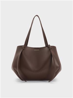 XL Calla Tote Bag - Espresso Brown - CHARLES & KEITH CA