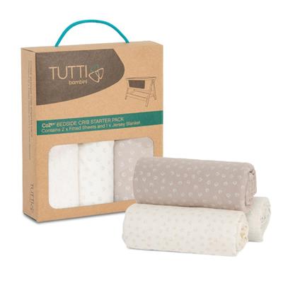 CoZee Sheet & Blanket Starter Pack in Neutral Pebble | iL Tutto