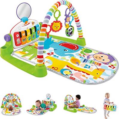 Fisher Price - Deluxe Space Saver Kick & Play Piano Gym Green
