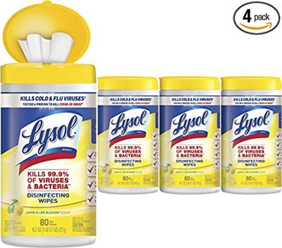 Lysol Disinfectant Wipes, Multi-Surface Antibacterial Cleaning Wipes, For Disin… amazon.com wishlist