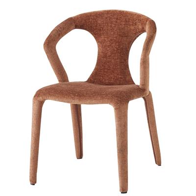 Dining Chair (Burnt Orange Commercial Velvet) - Profile
– Future Classics Furniture