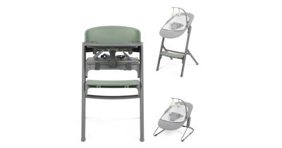 Jengo Flexx Highchair With Bouncer Green | Baby Bunting AU