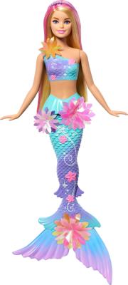 Barbie Flower Magic Mermaid Toy Doll with Surprise Blooming Flowers Feature & Pearl Headband Accessory - Walmart.ca