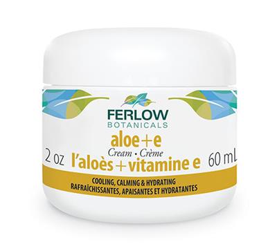 Aloe Vitamin E Cream Ferlow Botanicals