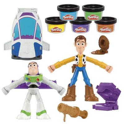 Play-Doh Toy Story Space Creations Playset, Arts & Crafts, Disney Toys for Children Aged 4+