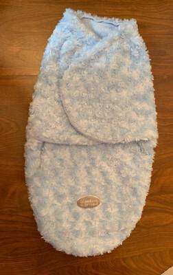 Blankets & Beyond. Baby Boy Swaddle Blanket. Minky Soft Blue | eBay