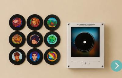 Stardew Valley Fridge Magnet Music Box (Includes 9 Fridge Magnets + Mu