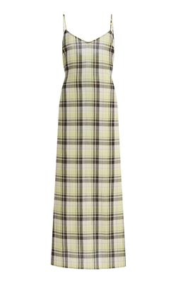Evelyn Plaid Gauze Midi Dress By Proenza Schouler White Label | Moda Operandi