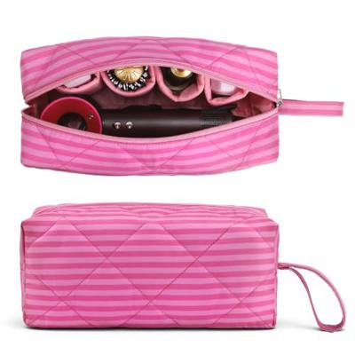 Striped Hair Tools Travel Bag for Dyson Airwrap Travel Case for Hair Dryer