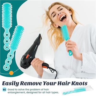 Amazon.com : 72 Pieces Hair Brushes in Bulk for Homeless, Hair Brush Bulk Nylon Bristles Brush Vent Hair Brush for Curly Wavy Hair Blow Drying Separat