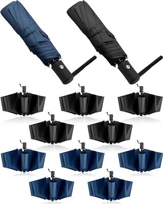 Amazon.com: Wesiti 10 Pack Rain Umbrellas Bulk Windproof Travel Umbrellas Folding Umbrella Automatic Open and Close Collapsible Umbrella Portable Comp