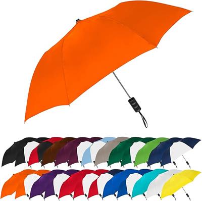 Amazon.com: The Spectrum Popular Style 42 Automatic Open Windproof Travel Umbrella for Rain, Wind & Sun, Sturdy Lightweight Small Portable Folding Umb