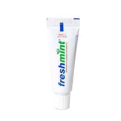 Amazon.com : 144 Tubes of Freshmint® 0.6 oz. Anticavity Fluoride Toothpaste, Tubes do not have individual boxes for extra savings, Travel Size : Healt