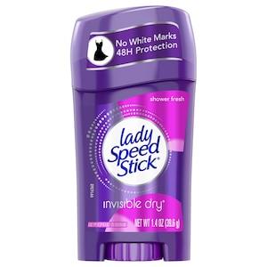 Lady Speed Stick Invisible Dry Shower Fresh Deodorant, 1.4 oz. Sticks | Dollar Tree