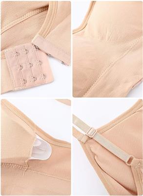 4 Pieces Neck Bralettes Wireless Cami Bra Tank Top Bra Sports Bra for Women Girls (Black, Light Grey, White, Pink,Small) at Amazon Women’s Clothing st