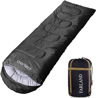 Amazon.com : FARLAND Sleeping Bags 20℉ for Adults Teens Kids with Compression Sack Portable and Lightweight for 3-4 Season Camping, Hiking,Waterproof,
