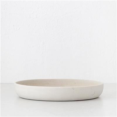 ESHER TEXTURED SERVING BOWL SMALL | SAND – Living By Design