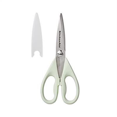 KitchenAid All Purpose Kitchen Shears with Protective Sheath for Everyday use, Dishwasher Safe Stainless Steel Scissors with Comfort Grip, 8.72-Inch,