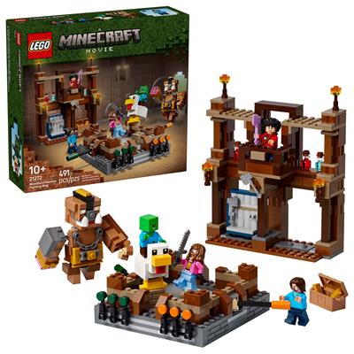 LEGO Minecraft Woodland Mansion Fighting Ring - Building Toy for Kids, Boys, and Girls Age 10  - Includes Steve, Garrett, and Henry Minecraft Figures