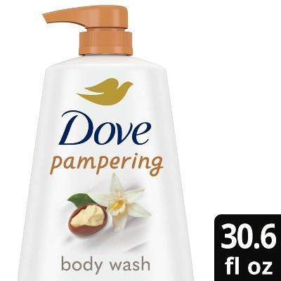 Dove Beauty Pampering Body Wash Pump - Shea Butter & Vanilla - 30.6 Fl Oz : Target