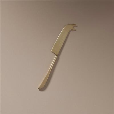 Gold Slim Cheese Knife/Spreader - The White Place