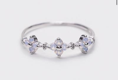 Opal Flowers Ring – e&e Jewellery