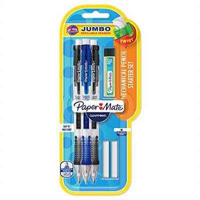 Paper Mate Clearpoint Mechanical Pencil Starter Set, 0.7mm Mechanical Pencil (2050154)