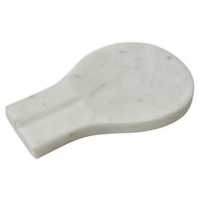Our Table Marble Spoon Rest In Natural