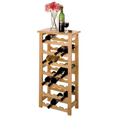 Winsome 28-Bottle Wine Rack