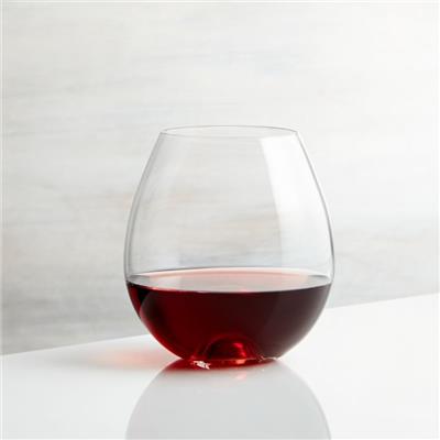 Lulie Large Oversized Big Stemless Wine Glass   Reviews | Crate & Barrel