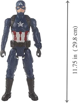 Amazon.com: Avengers Marvel Endgame Titan Hero Series Captain America 12-Scale Super Hero Action Figure Toy with Titan Hero Power Fx Port : Toys & Gam
