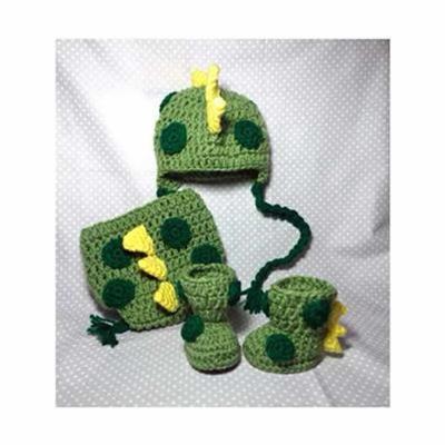 Dinosaur Newborn Outfit, Baby Dragon Costume, Crochet Dinosaur Hat, Kids Costume, Knit Infant Hat, Crochet Booties, Scary Halloween Costume - Etsy